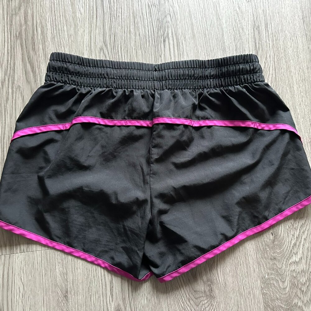 Athletic Works Built-In Athletic Shorts Black / Passionate Plum Pink - Mediu